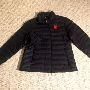 Columbia puffer jacket. San Francisco